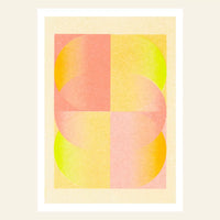 Risography postcard | August